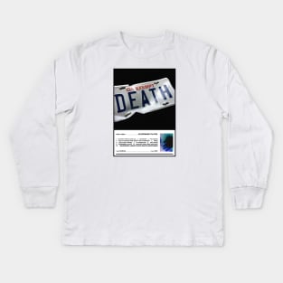 Government Plates Aesthetic Kids Long Sleeve T-Shirt